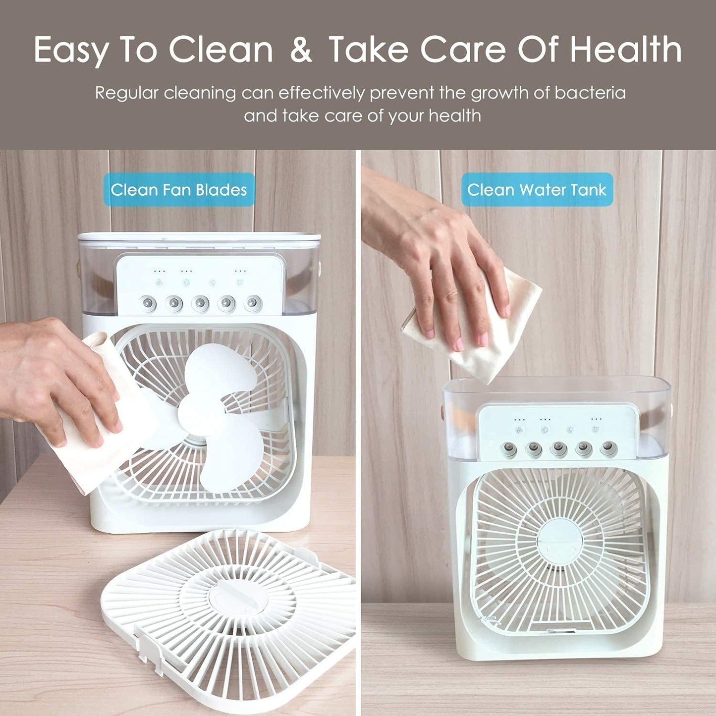 SHAYONAM Mini Cooler for Room Cooling AC Portable Mini Fan Artic Cooler