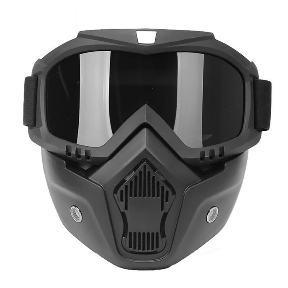Olsic Windproof Goggles 🥽 | UV Mask 😎 | Ski, Moto, Welding Gear 🔥 – Black