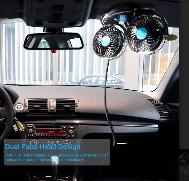 AMZDIGI Car Fan, Mini