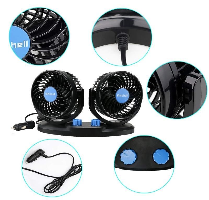 AMZDIGI Car Fan, Mini