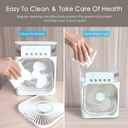 SHAYONAM Mini Cooler for Room Cooling AC Portable Mini Fan Artic Cooler